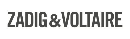 Logo Zadig&Voltaire Références Clients Xavier Lesage